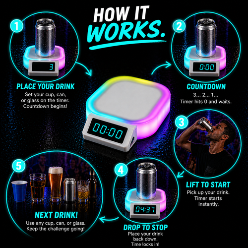 BuzzClock™ Party Game Timer